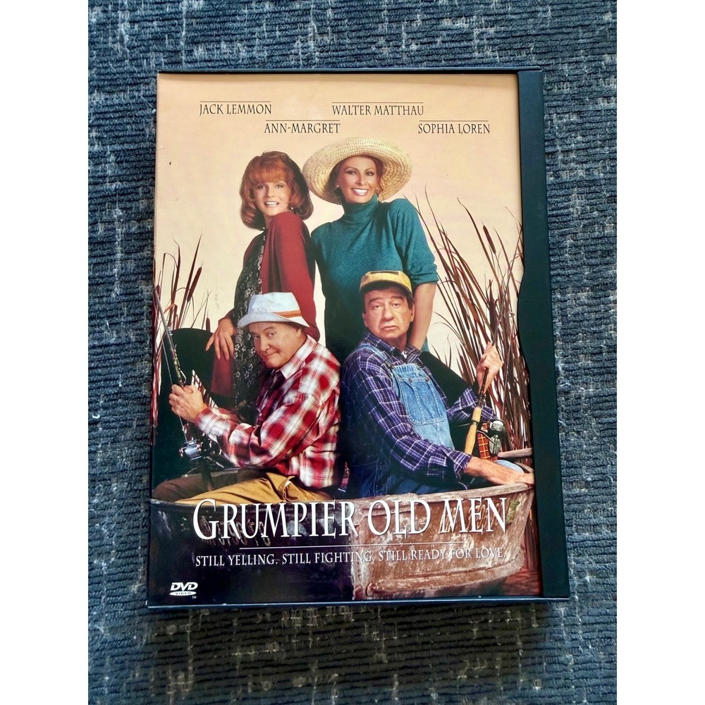 Warner Bros Grumpier Old Men DVD Excellent 1995 Comedy Movie